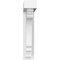 Ekena Millwork Standard Warren Architectural Grade PVC Bracket, 2"W x 10"D x 10"H BKTP02X10X10WAR - alternate 3